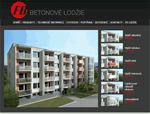 Tablet Screenshot of betonovelodzie.cz